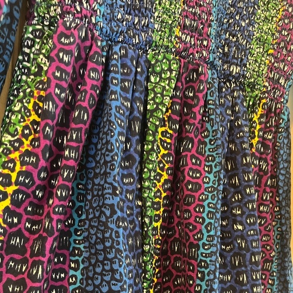 Karachic colorful leopard OS dress. African inspired!!! - Picture 4 of 4